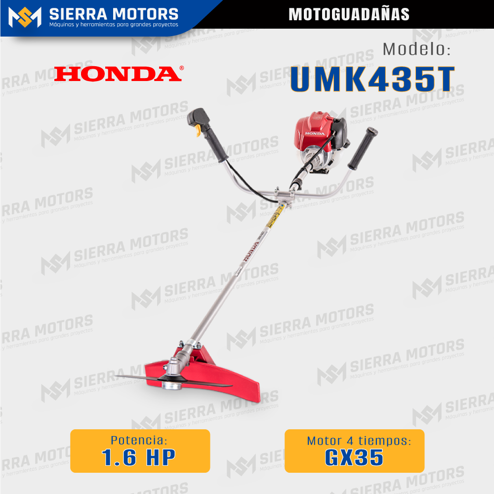 MOTOGUADAÑA HONDA UMK435T 1.6 HP MOTOR GX35 GASOLINA